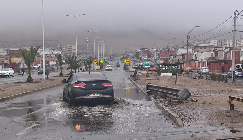 Alerta amarilla: pronósticos de lluvias intensas en Arica por fenómeno meteorológico