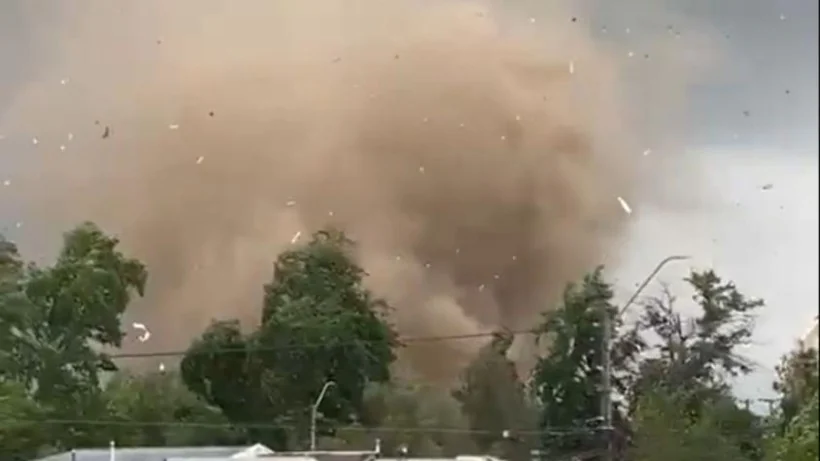 Dirección Meteorológica clasificó como EF2 tornado que causó daños de gravedad en colegio de Requínoa